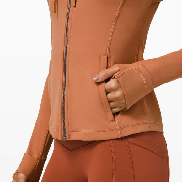 Lululemon Hooded Define Jacket *Nulu in Desert Sun colour size 12 NWT - Picture 4 of 11